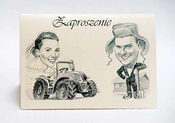 m�oda na traktorze Zakopane